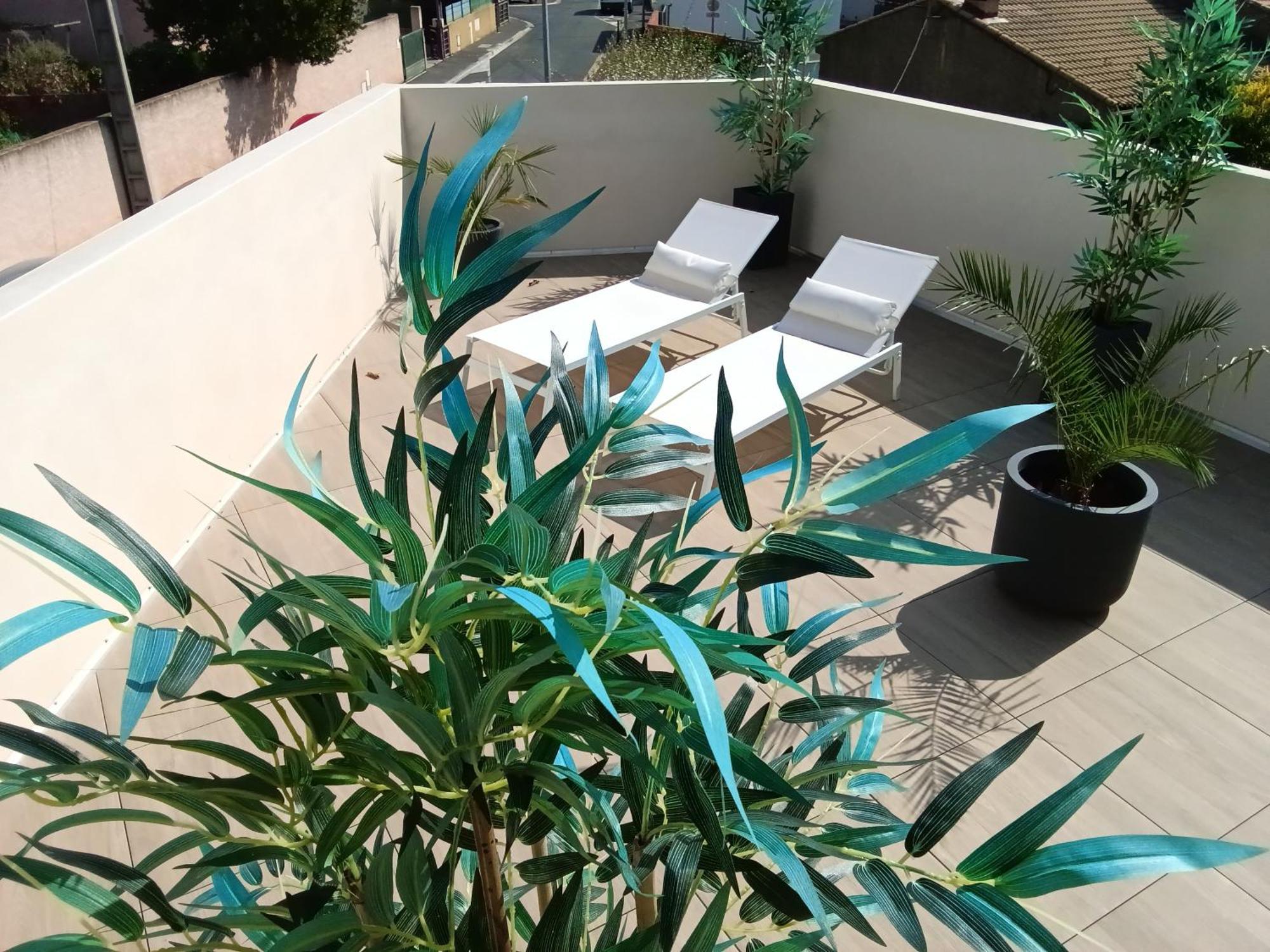 36 2 L'Air Marin Maison Duplex Grande Terrasse 나르본 외부 사진